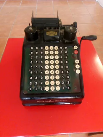 Registratore di Cassa + Calcolatrice Vintage