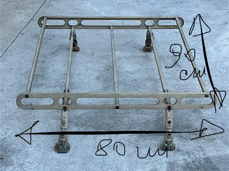Portapacchi dell’epoca per Fiat 500
