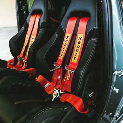 Cintura Sabelt 4 punti Tuning per Abarth e Track-day