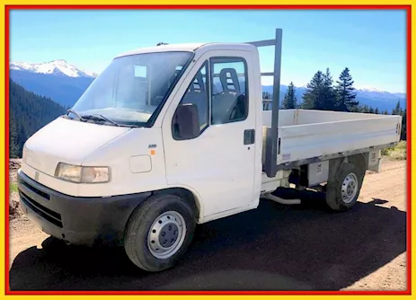 Fiat Ducato 2.5 Diesel da CV 85 Cassone Fisso