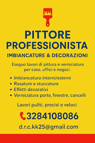 Pittore professionista