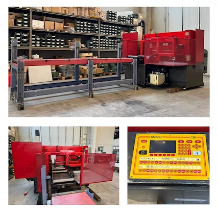 Segatrice a nastro automatica BTM Mod. 400 AF CNC