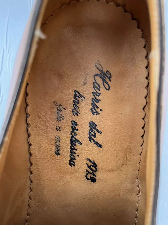 Foto 5Scarpe classiche Harris n.45, colore brandy, come nuovo