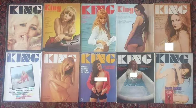 Lotto 10 King anni '60 '70 da collezione