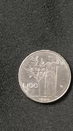 Moneta 100 Lire piccola 1990
