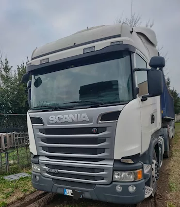 Scania R450 Euro 6 con presa di forza