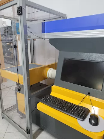 Laser galvanometrico CO2 130W taglio e incisione cm 60x60