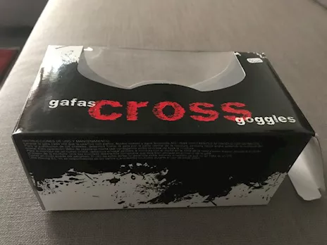 Unik mascherina cross sci nuova, colore bianco - Foto 5