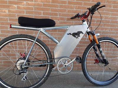 Telaio acciaio per bici elettrica