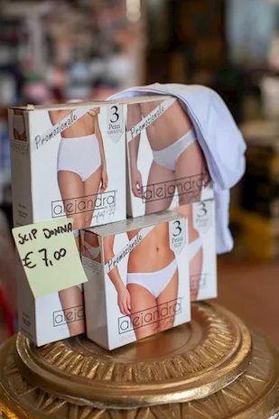 Confezione 3 pezzi slip donna Comfort Fit - 24388, colore Bianco - Anteprima 2