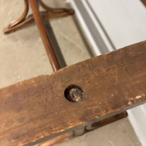 Antico tavolo Thonet art decò 1940 - Foto 3