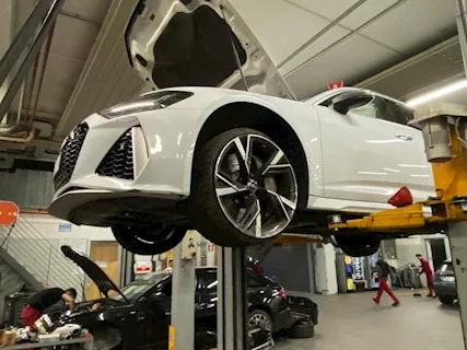 Audi A6 Ibrido Sinistrata