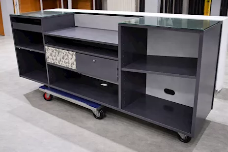 Banco Cassa Grigio 6075, in buone condizioni - Anteprima 3