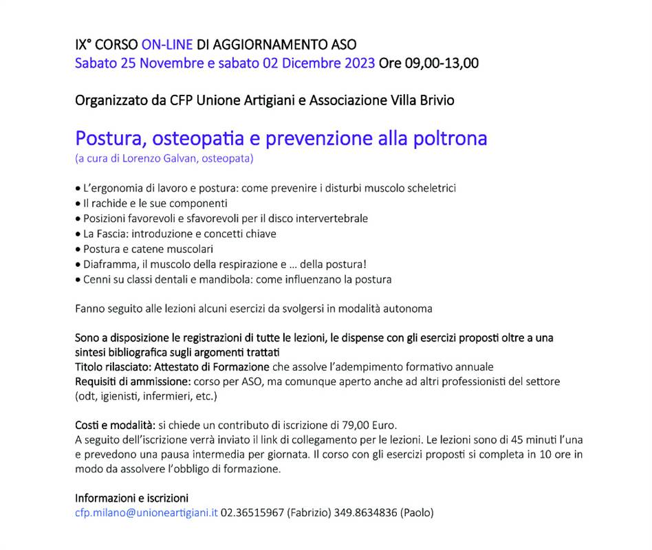 Corsi di Formazione per Assistenti di Studio Odontoiatrico