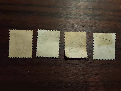 4 francobolli del Regno d'Italia, colore ardesia - Foto 2