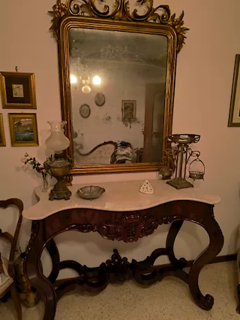 Si vende consolle con specchiera stile