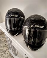 Casco integrale LS2 tg. M e S nero opaco