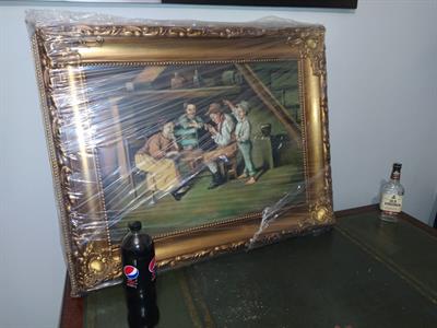 Uno in regalo, dipinti olio su tela, in legno massello - Foto 4