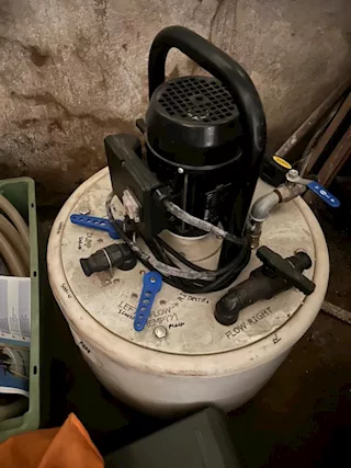 Pompa lavaggio imianto riwscaldamento