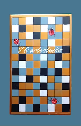Tavolo Coccinelle - restaurato, pittura a mano, restyling - Foto 2