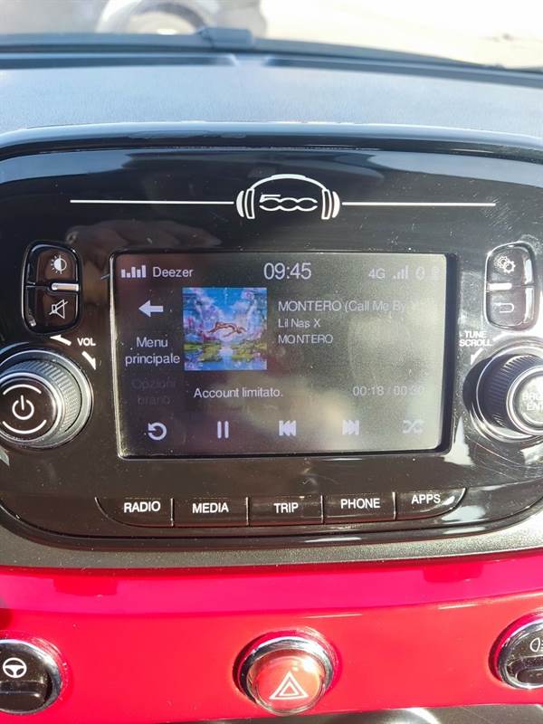 FIAT Modello 500 1.2 POPSTAR IMP GPL PREZZO + IVA Anno 2018 Km 17200 - Foto 6