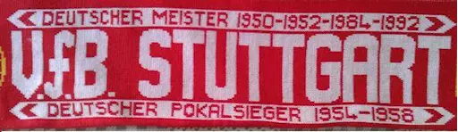 Sciarpa Stoccarda bundesliga