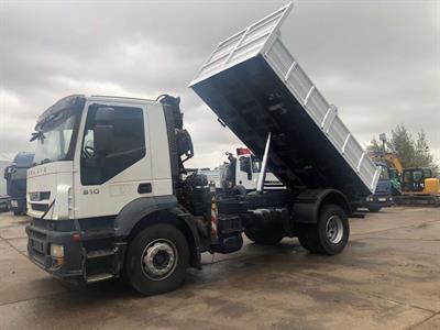 Iveco Stralis 190S31 gru e ribaltabile