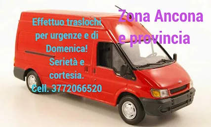 Effettuo piccoli traslochi in Ancona