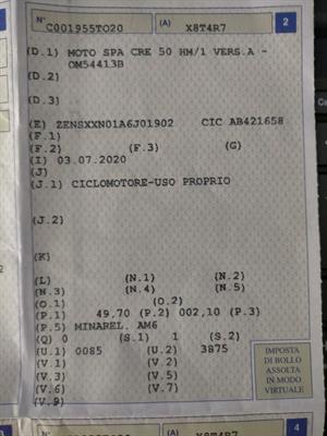 HM CRE 50 CC