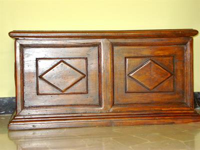 Cassapanca antica provenzale in rovere.Restaurata