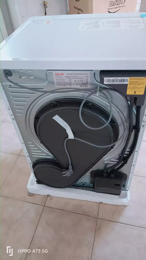Asciugatrice AKAI ASC8053ES 8 Kg, Pompa di Calore Nuova, mai usata - Foto 3