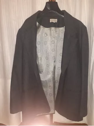 Giacca Donna Elegante Classica Blazer 46 Giulia Galanti Lana, colore Grigio scuro - Foto 5