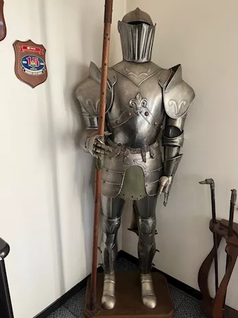 Replica armatura combattente medioevale