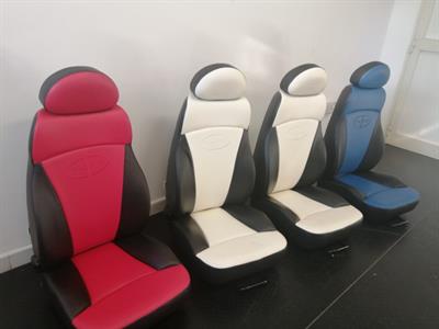 Sedili minivetture, minicar diversi colori