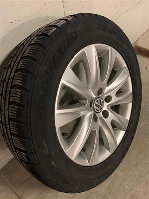 Cerchi Volkswagen + pneumatici, come nuovi - Foto 2