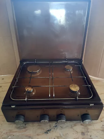 Piano cottura da appoggio Bompani a fuochi a gas GPL o metano