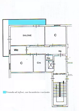 Appartamento Ristrutturato 100 mq