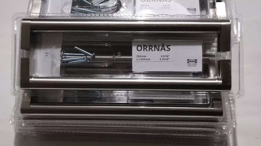 ORRNÄS maniglie Ikea orrnas cm. 23,4 NUOVE