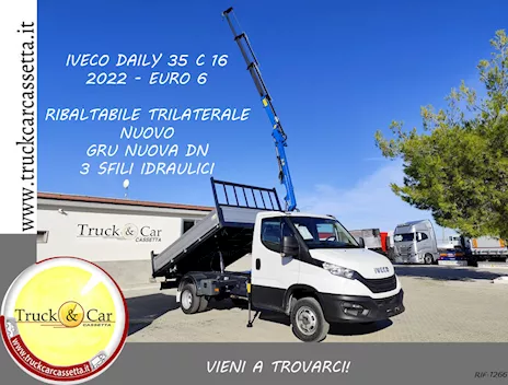 Iveco Daily 35 C 16 - 2022 - cassone ribaltabile