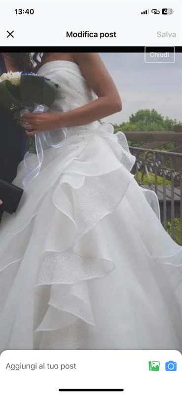 Abito da sposa “angeli tutti sposi”