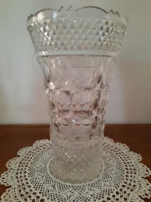 Vaso Portafiori in cristallo di Boemia