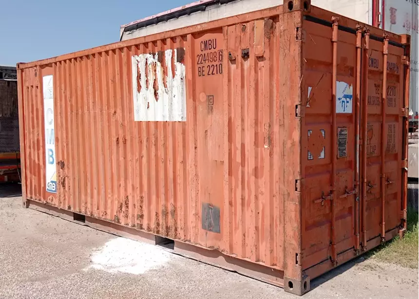 CONTAINER 20 PIEDI (6 METRI) USATO, tipo MARITTIMO