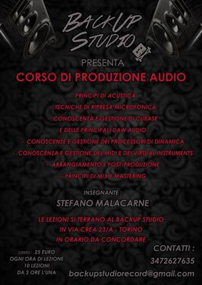 Corso di produzione audio professionale