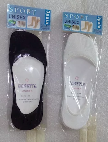 Calzini invisibili nuovi singolarmente o in stock