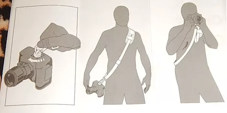 Cinghia per macchina fotografica fotoreporter, mai usata - Anteprima 4
