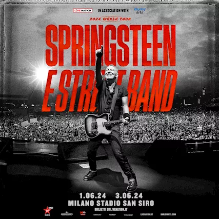 Biglietto Bruce Springsteen 3/06/2024, San Siro, Milano