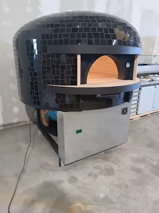 Forno Pizza Rotante a Gas con Bruciatore, modello Drago - Foto 3