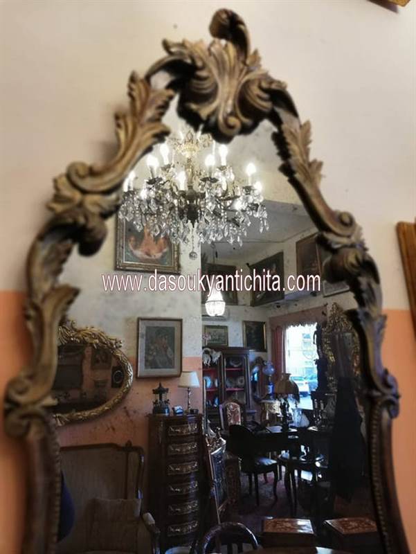 Antico specchio stile Barocco anni 50, in buone condizioni - Foto 2