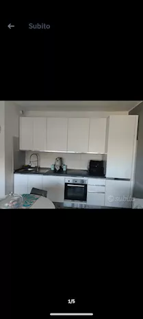 Cucina con condizionatore