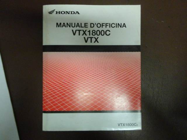 VTX1800C manuale officina manutenzione moto Honda